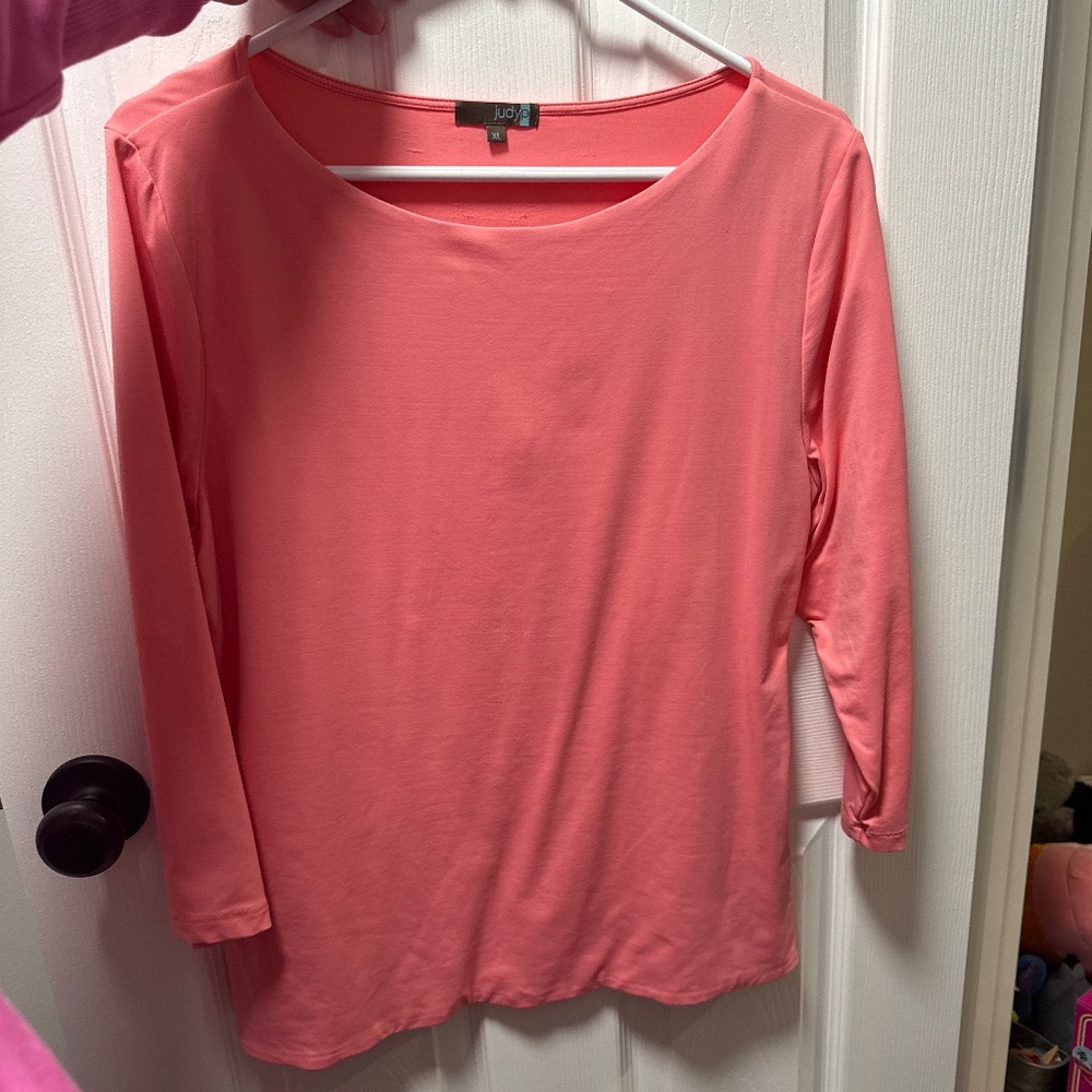 JudyP Salmon Top